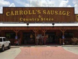 Carroll's Sausage Country Store outside