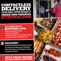 Jet's Pizza food