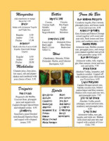 El Acapulco Mexican menu