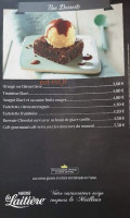 Pizz Arlequin menu