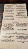 County Seat And Grill menu