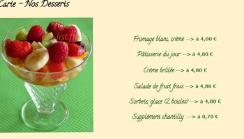 Ferroux menu