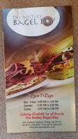 Nutley's Bagel Boy menu