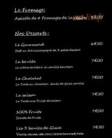 Au Lion D'or menu