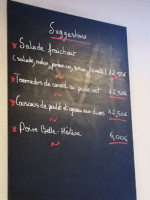 L'Épicurien menu