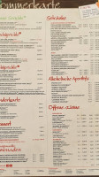 L'aquila menu