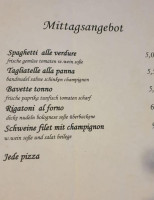 Santuccio menu