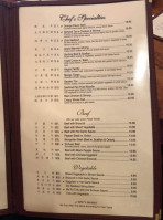 Sichuan Cottage menu