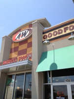 A W All-american Food inside