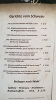 Landgasthof Adler Uwe Becht menu