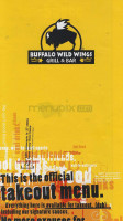 Buffalo Wild Wings Grill menu