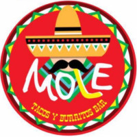 Mole Tacos y Burritos Bar food