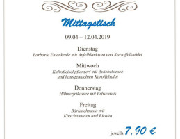 Gasthof Schierlinger Bräustüberl menu