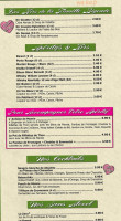 Mamie Bigoude menu