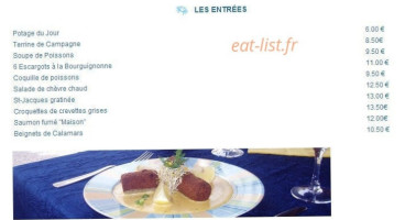 Les Falaises food