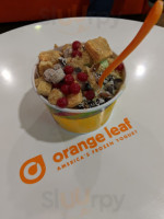 Orange Leaf Frozen Yogurt food