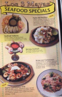 Los 3 Mayas menu