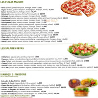 Le Belvedere menu