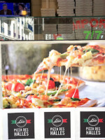 Pizza des Halles food