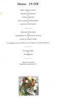 Auberge Du Bosquet Fleuri menu