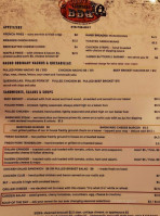 Gibson's Barnyard Bbq menu