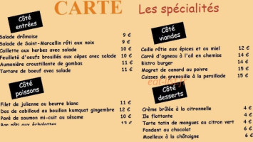 Le Bistro Latin menu