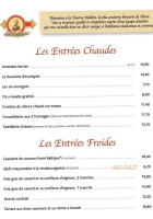 La Taverne Paillette menu