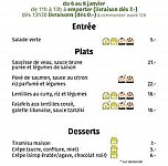 Be Oh! Sàrl menu