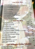 Dimaggio Cafe Pizza menu