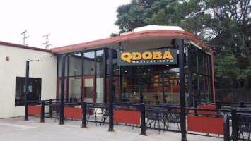 Qdoba Mexican Eats outside