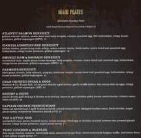 General Public House menu