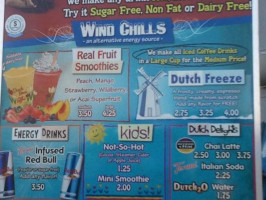 Dutch Bros Coffee menu