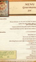 Restaurant l' Hotel des bains a Charavines menu