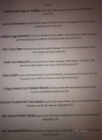 Wildfire Grill menu