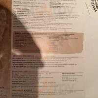 Bonefish Grill menu