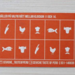 Ceviche Taste Of Peru Mat