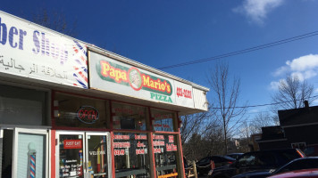 Papa Mario's outside