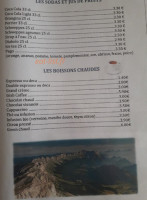 Cafe Outrelans menu