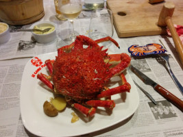 Le Crabe Marteau food