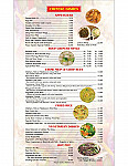 Peace Garden Restaurant menu