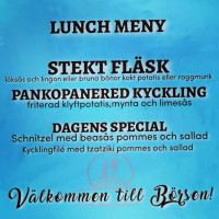 Borsen menu