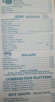 Alfie's Pizzeria menu