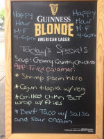 Blarney Stone Publik House menu