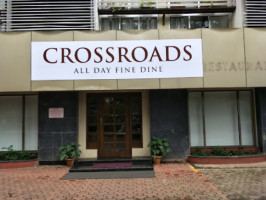 Crossroads outside