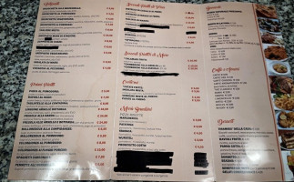 Pizzeria Trattoria Sa Pratza Da Mauro menu