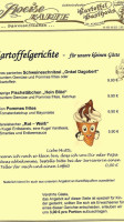 Kartoffel Gasthaus Cobbelsdorf menu