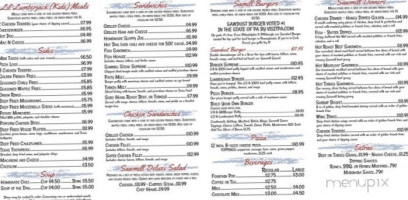 Sawmill menu