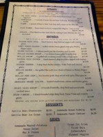 Canyon Road And Grill menu