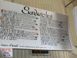 Ward's Berry Farm menu