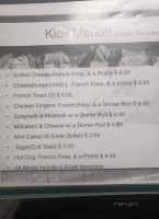 John Sarahs Family menu